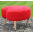 Heart Shaped Footstool